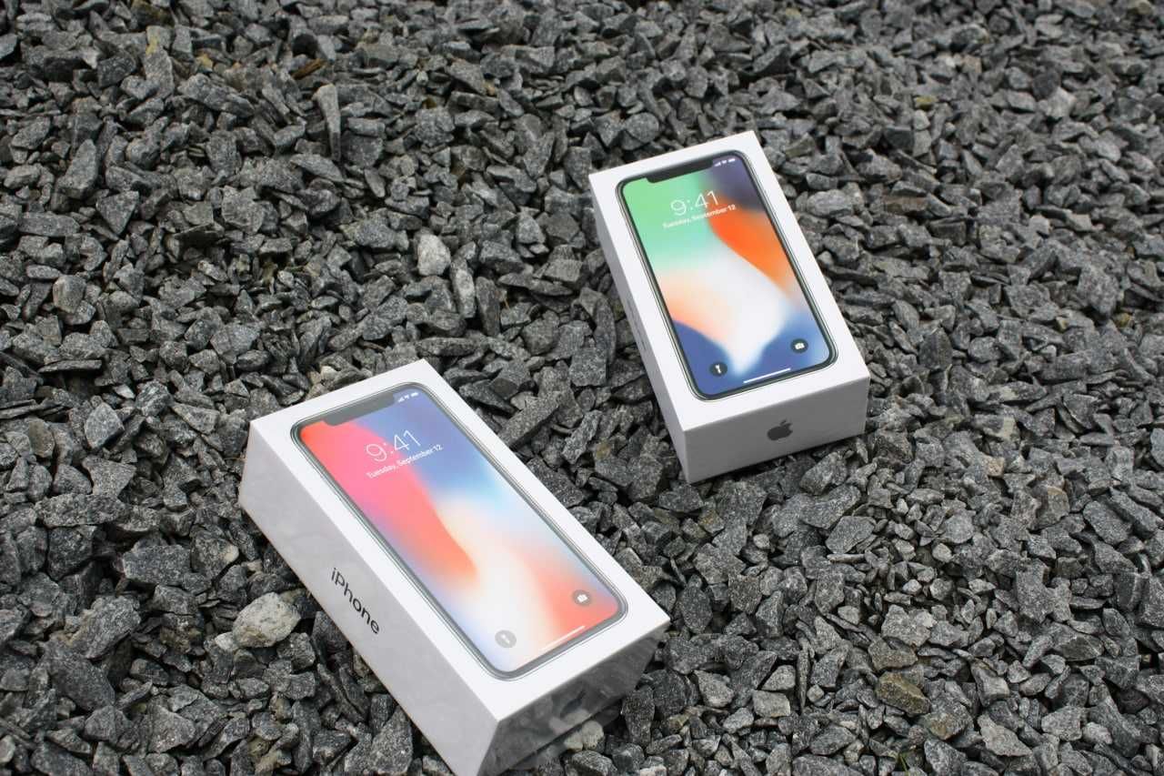 iPhone X 64gb  silver