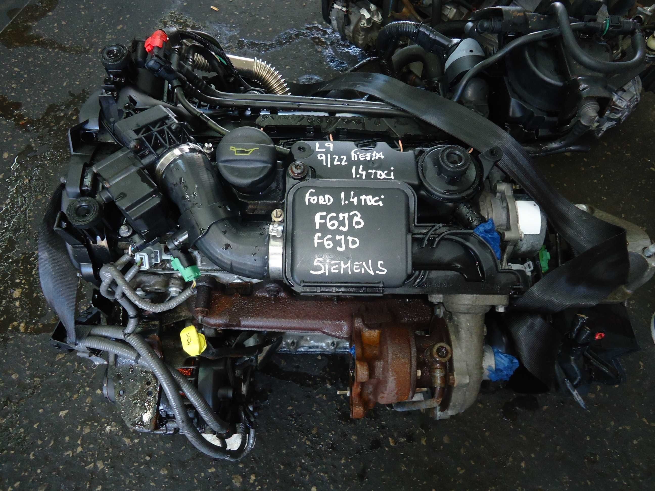 Motor Ford Fiesta 1.4 Tdci (F6JA) (F6JB) injecção Siemens