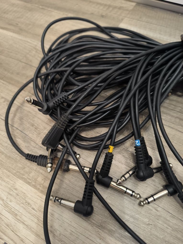 Wiązka kabli/ kabel Roland td przewody 10szt