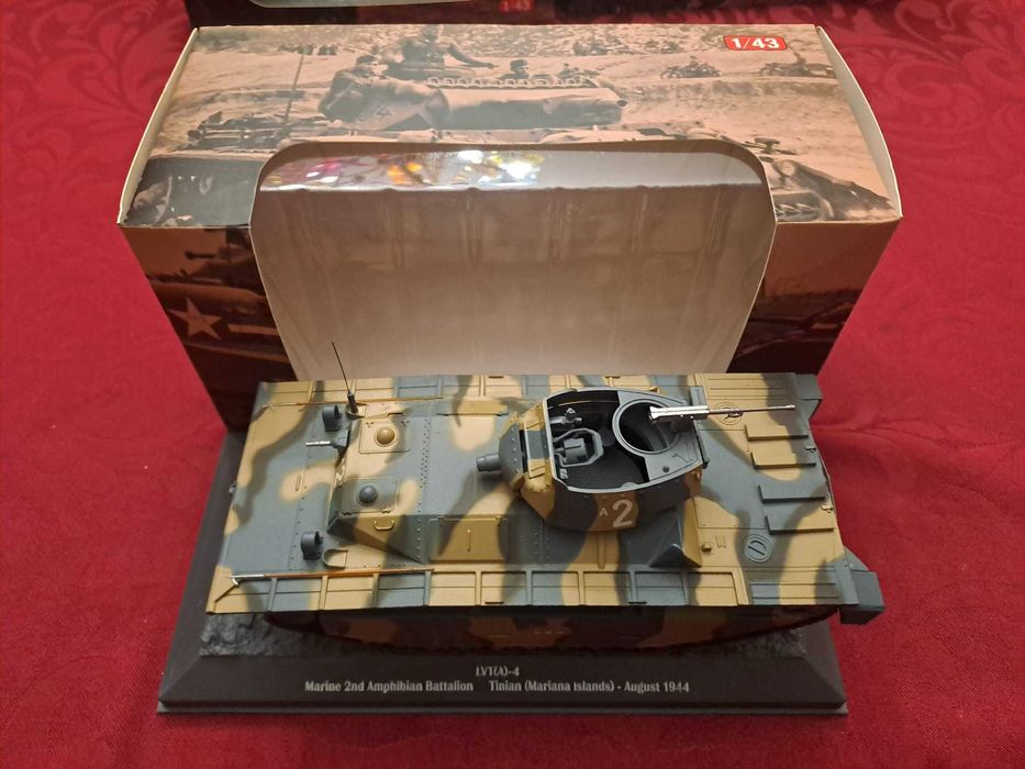 8-Modelos de Tanques 1/43 WW2