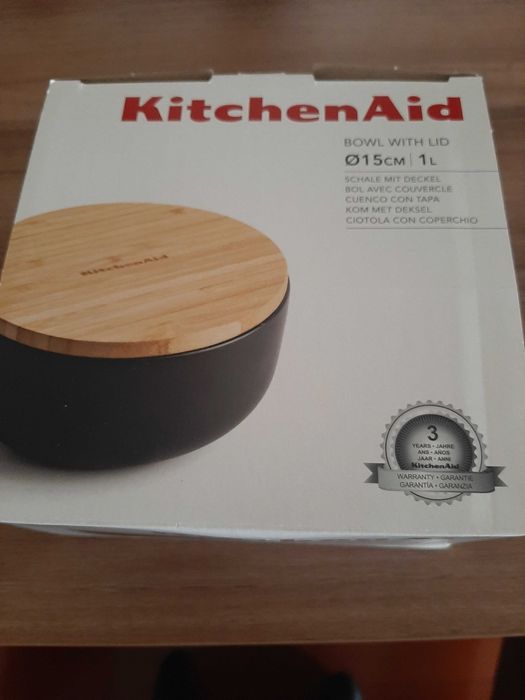 Kitchen aid bowl taça de servir com tampa