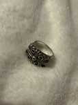 Pierścionek ”chrome hearts” rozmiar 9 srebrny