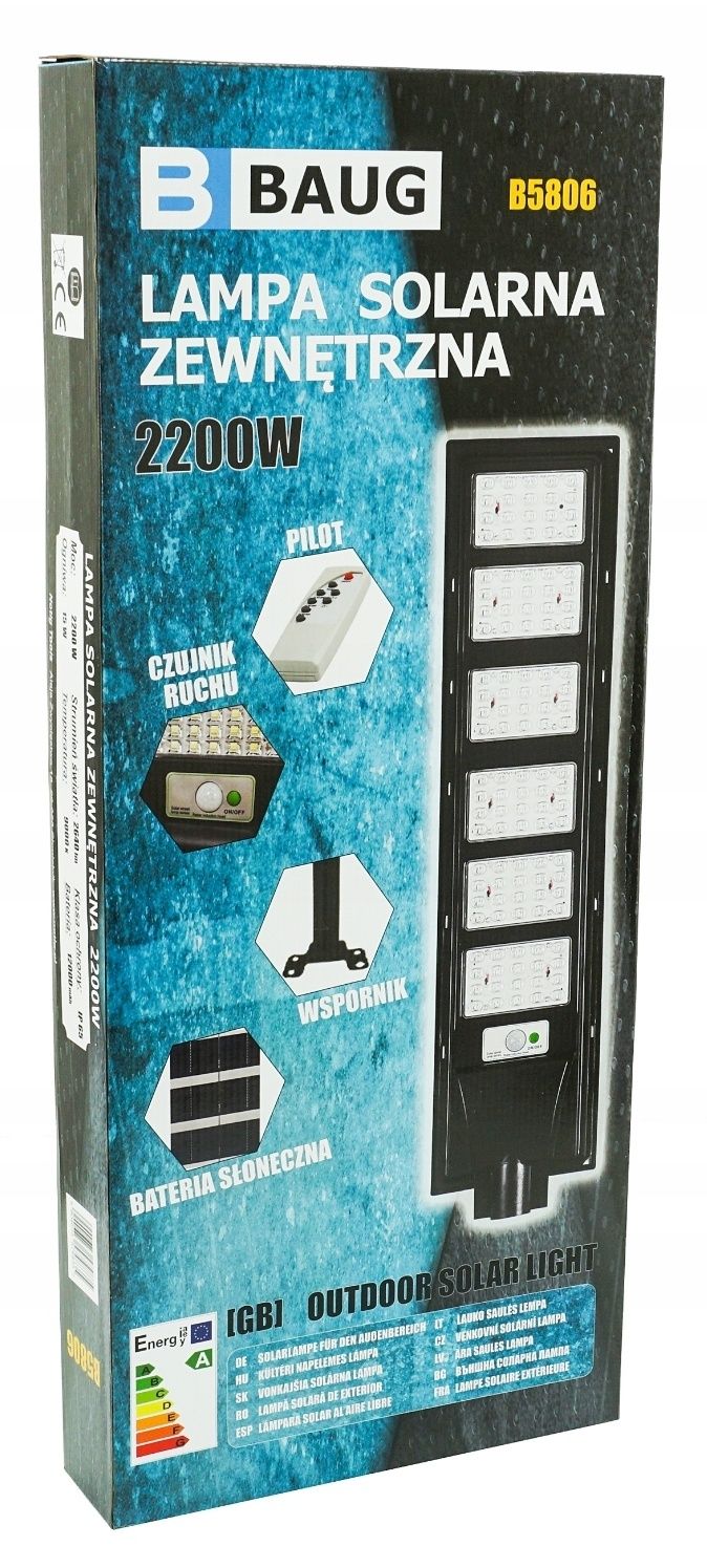 Lampy Solarne led uliczne przemyslowe