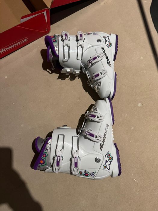 Buty narciarskie 38 damskie biale nordica