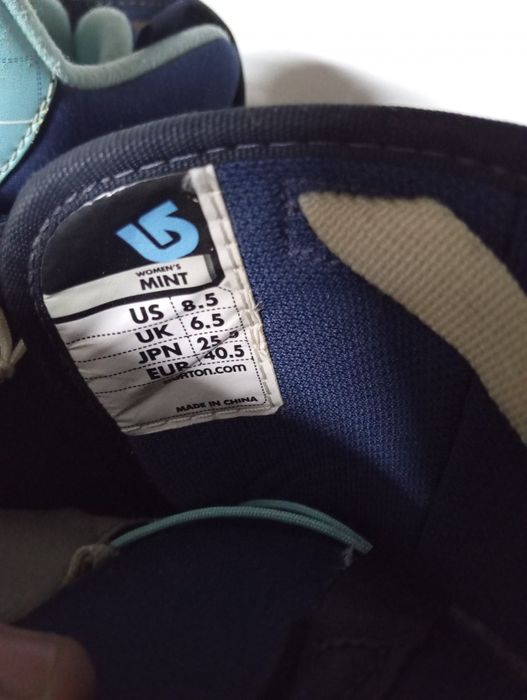 Buty snowboardowe Burton mint 40.5 snowboard 40 damskie
