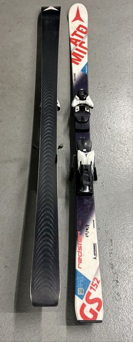 Narty Atomic Redster GS 152 cm + wiązania w dobrym stanie !
