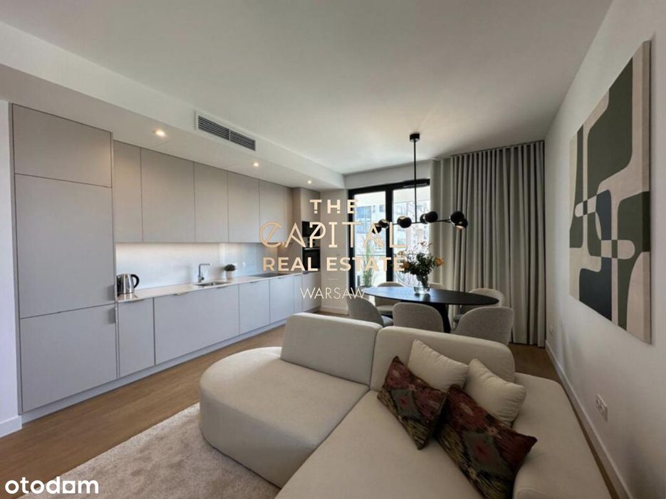 Dwustronne mieszkanie 80 m² z balkonem, Powsińska