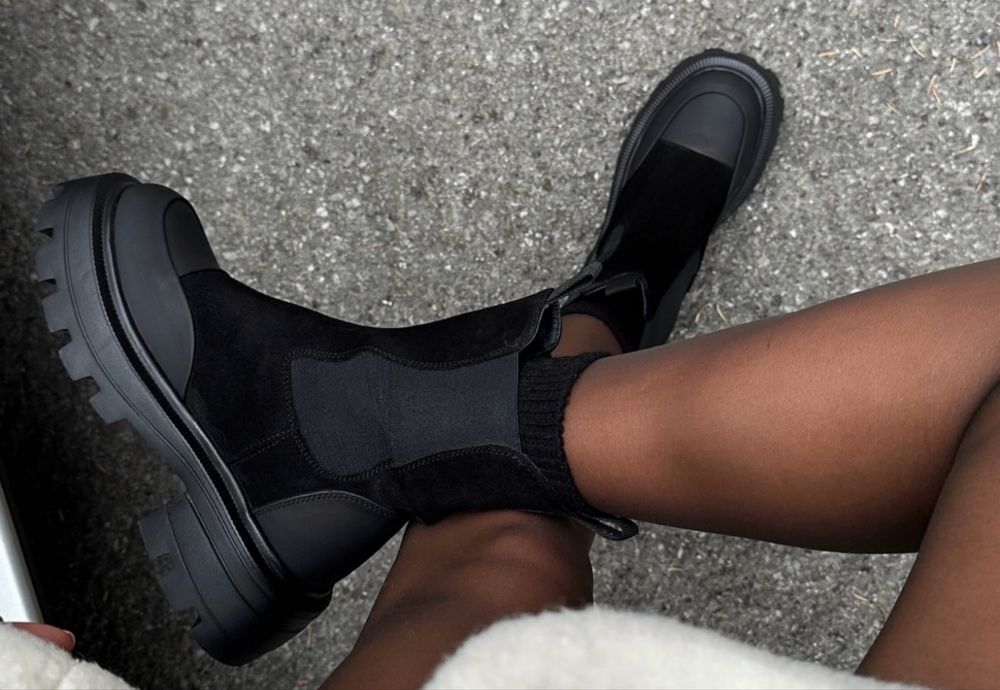 Шкіряні Ботинки челсі