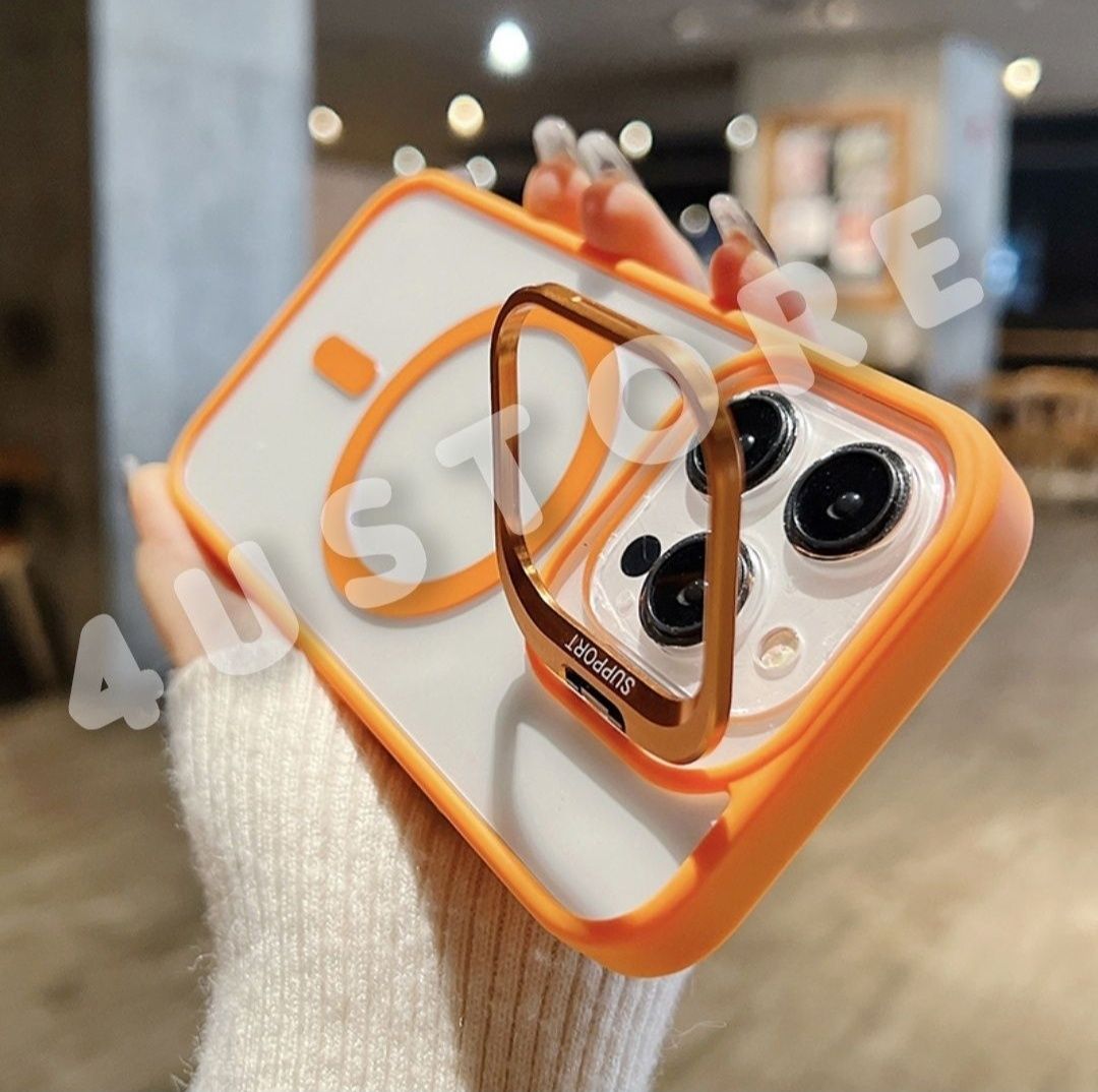 Чехол Metal Lens Magsafe на iPhone 15 Pro Max с линзами чохол з лінзам