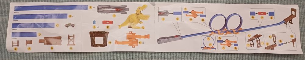 Pista Metal Machines - T-Rex