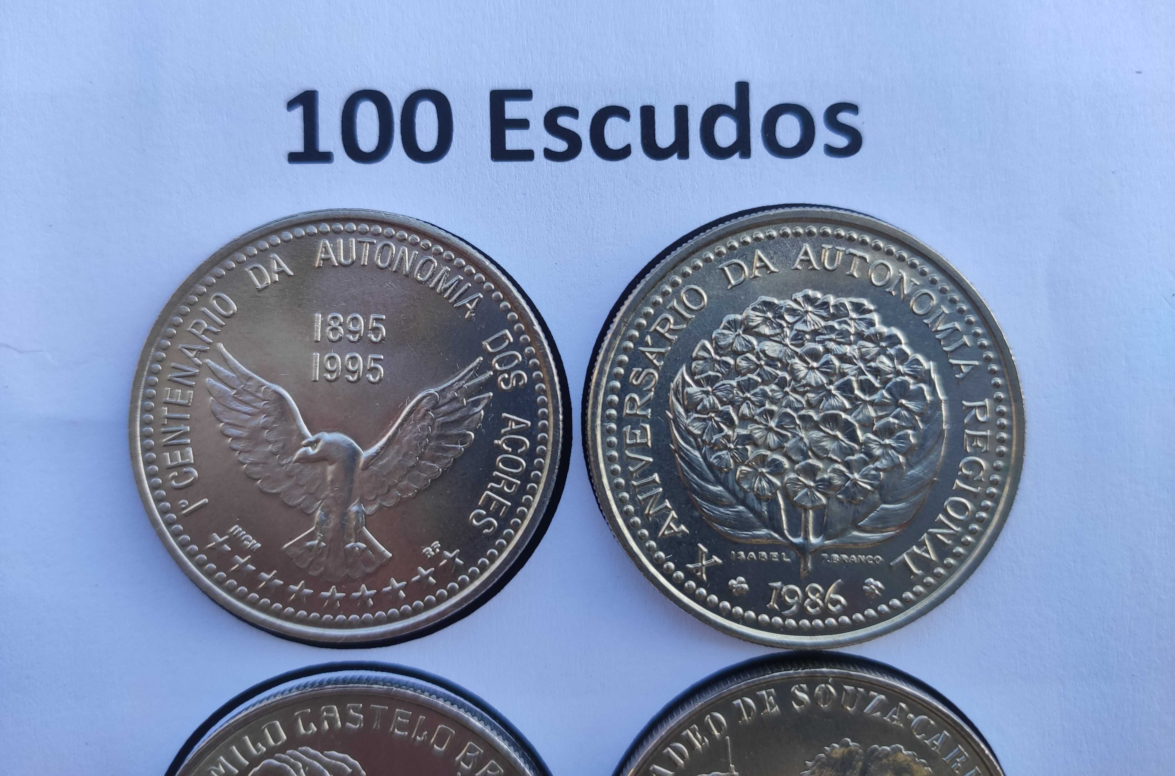 4 moedas de 100 Escudos – Várias (nº6)