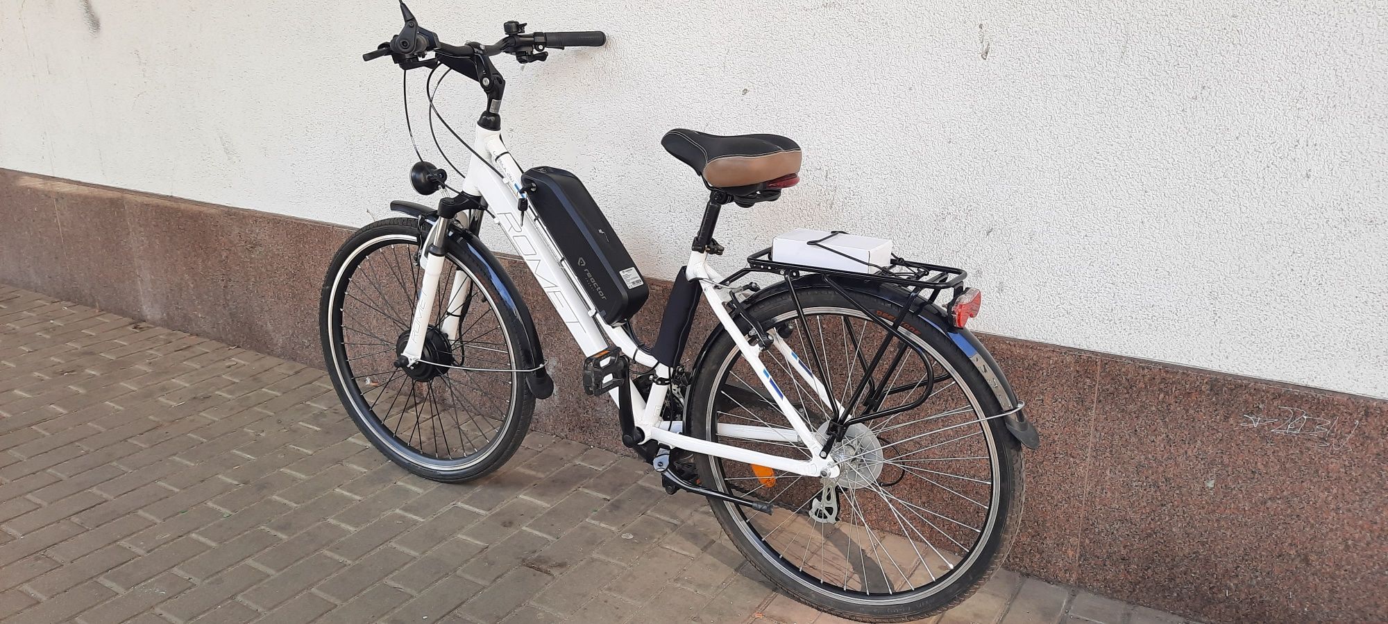 Elektryczny Romet Gazela 26" 250W damka rower damski Shimano e-Gazela