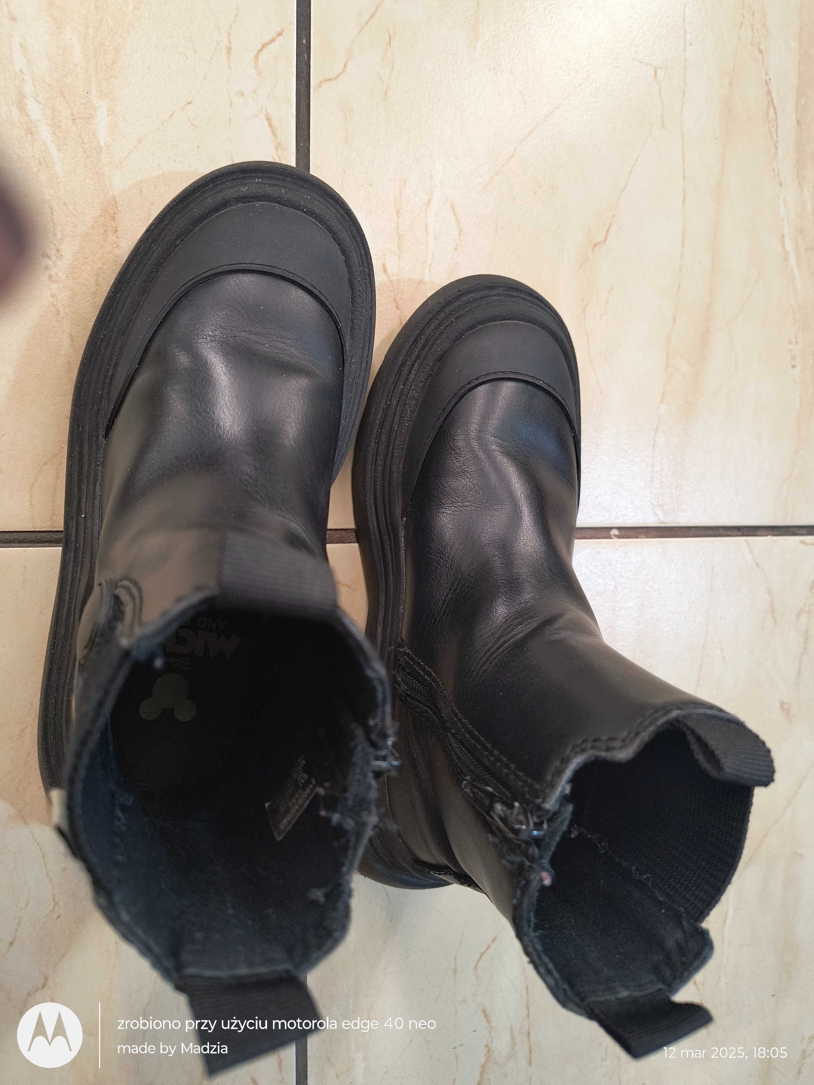 Botki wysokie Zara rozmiar 29