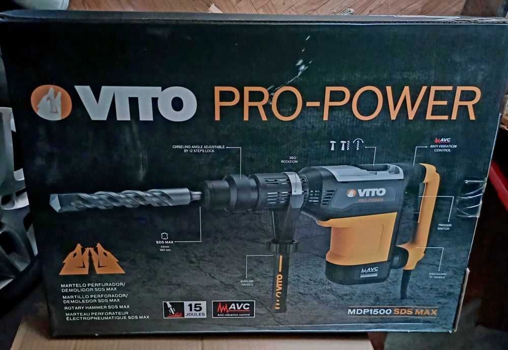 Vito | Martelo Perfurador / Demolidor 1500W