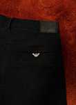 Винтажные черные джинсы Armani Made in Italy