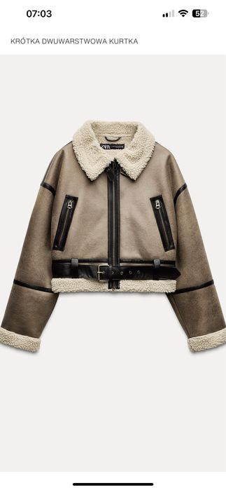 Zara kurtka korzuszek S