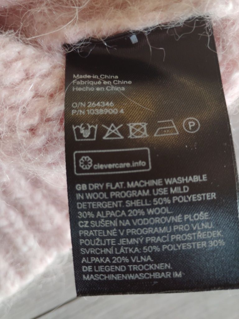 H&M sweter wełniany