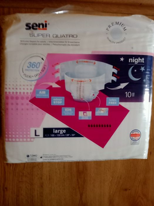 Pieluchy dla dorosłych