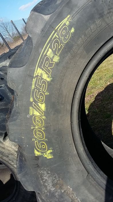 Opony 600/65R28 Michelin i Firestone rolnicze opona ciągnik