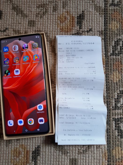 Vendo moto g85  256 gb