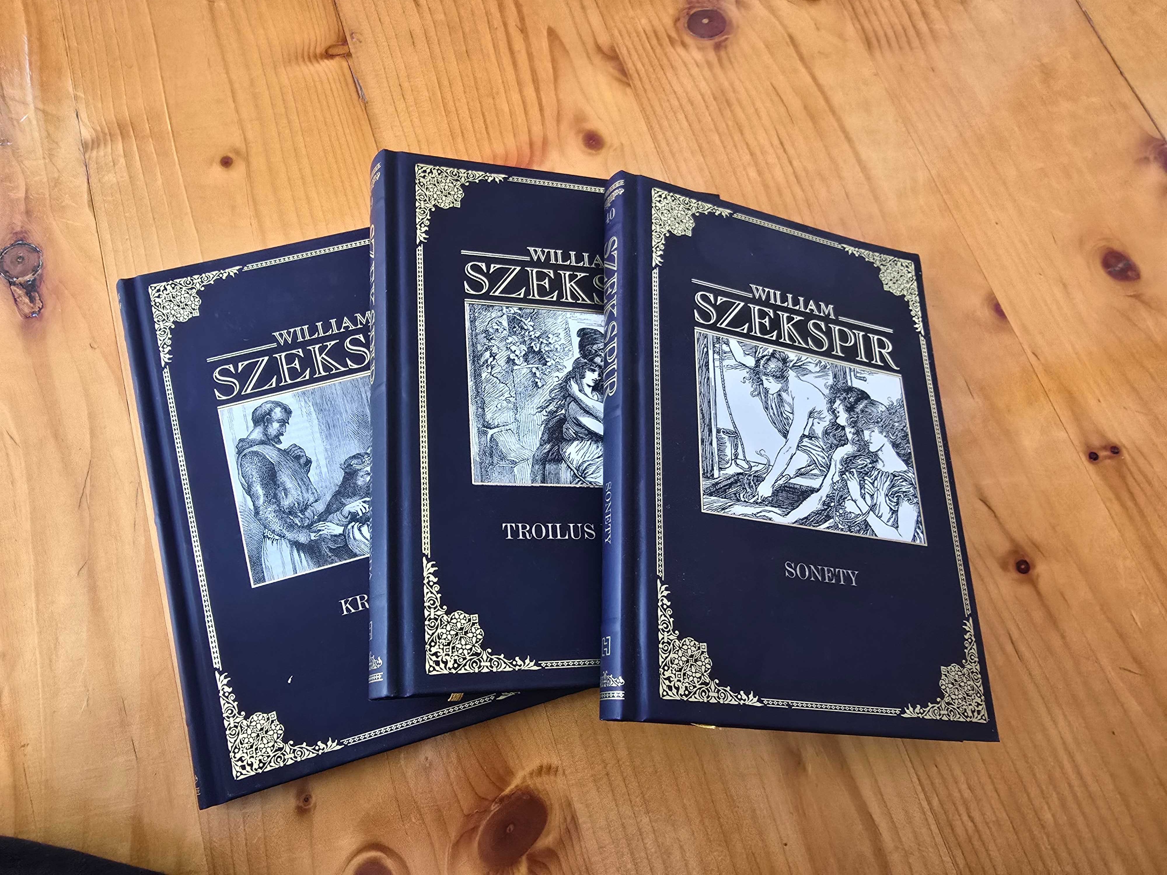 Komplet dzieł Shakespeare’a – Kolekcja Hachette, 40 tomów, dwujęzyczne
