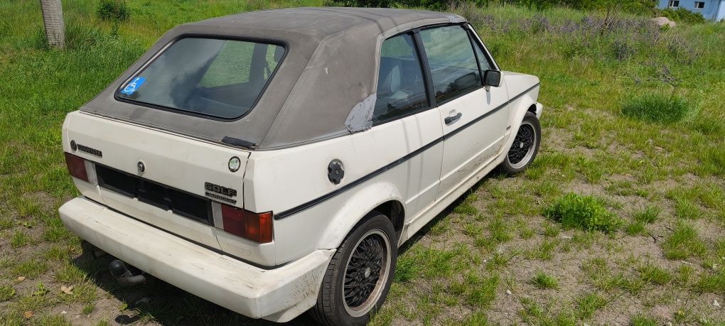 VW Golf MK1 1.8 2H cabrio 1990 tylko części