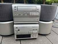 JVC EX-TD77R wieza stereo komplet retro