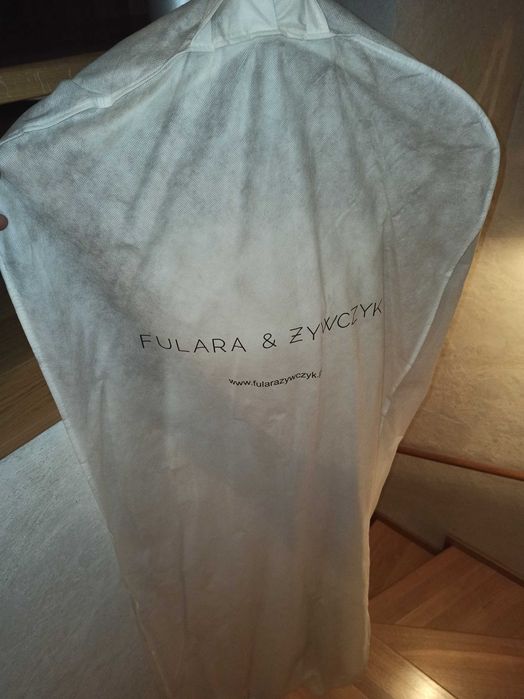 Suknia ślubna Fulara Żywczyk ,rozmiar 38,Medium 10, Ecru ,Dermesa