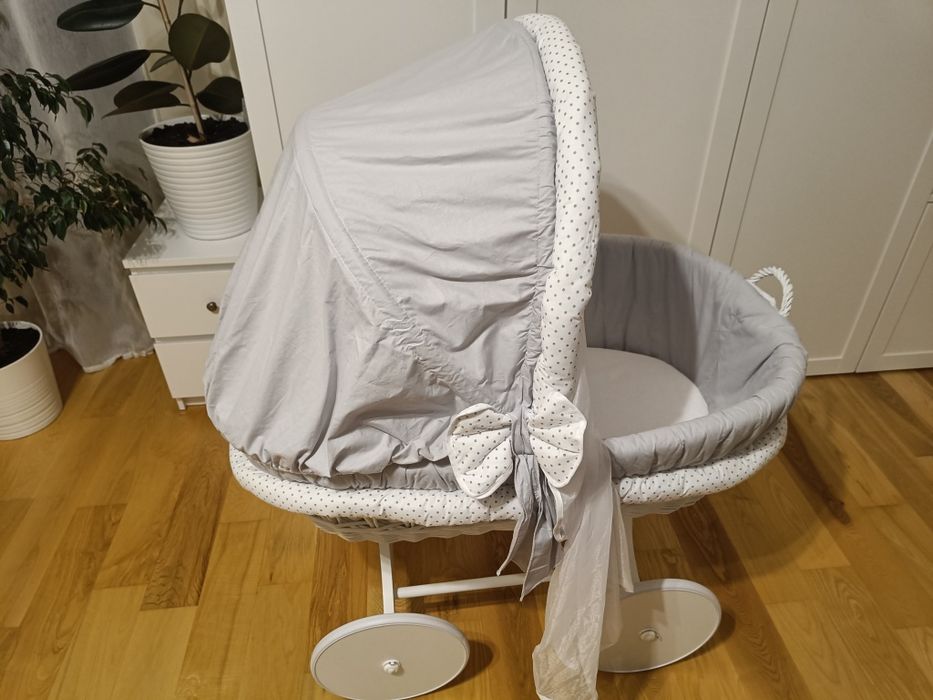 Kosz Mojżesza wiklinowy