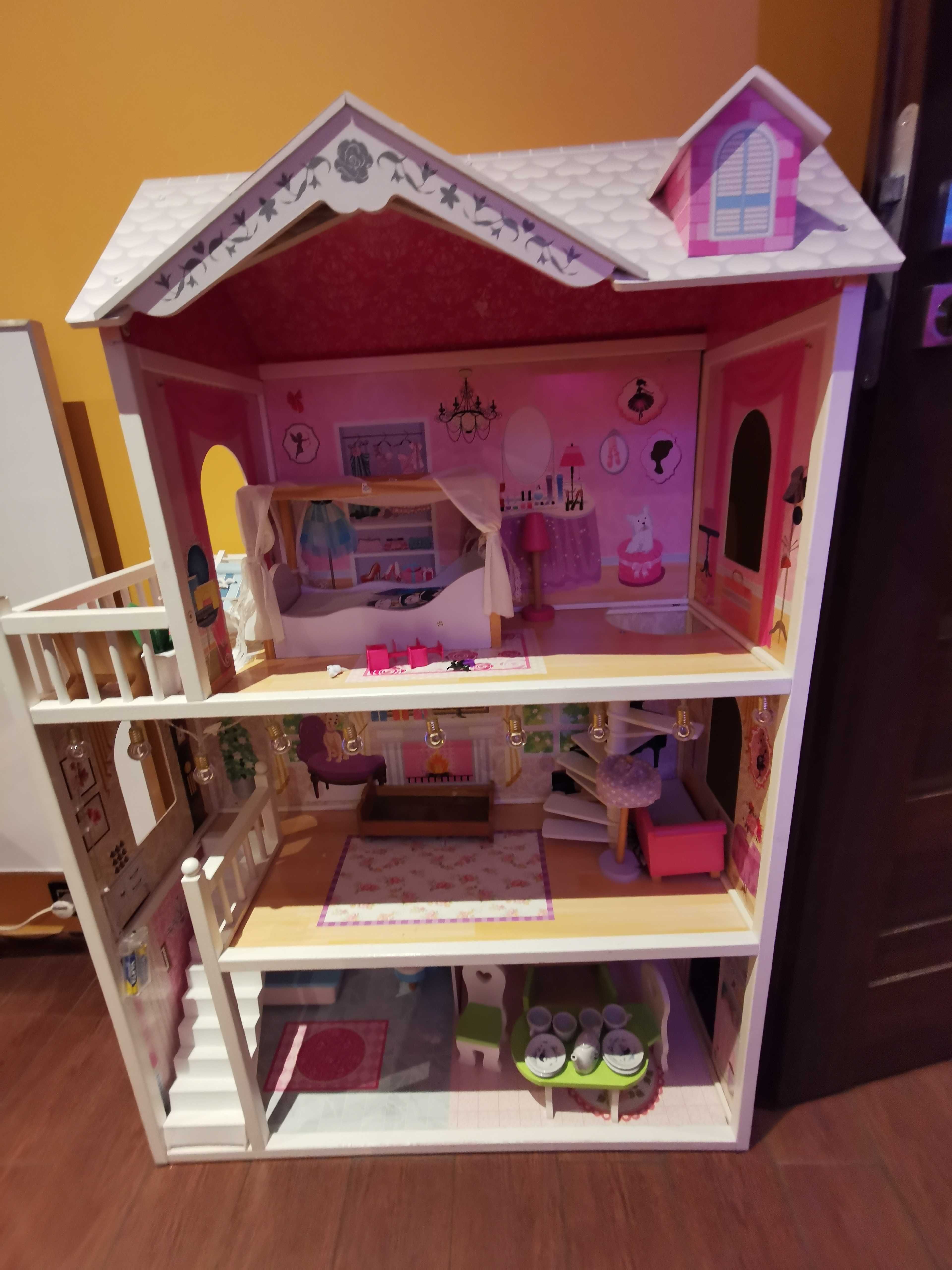 Domek dla lalek duży 130cm +