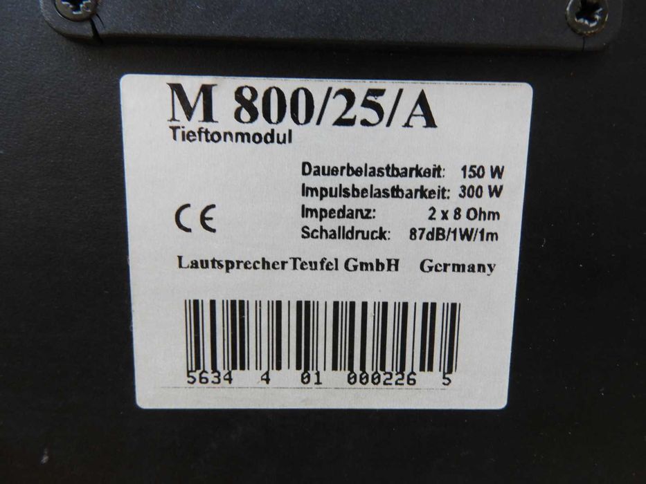 Subwoofer pasywny Teufel M 800 / 25 do zestawu audio