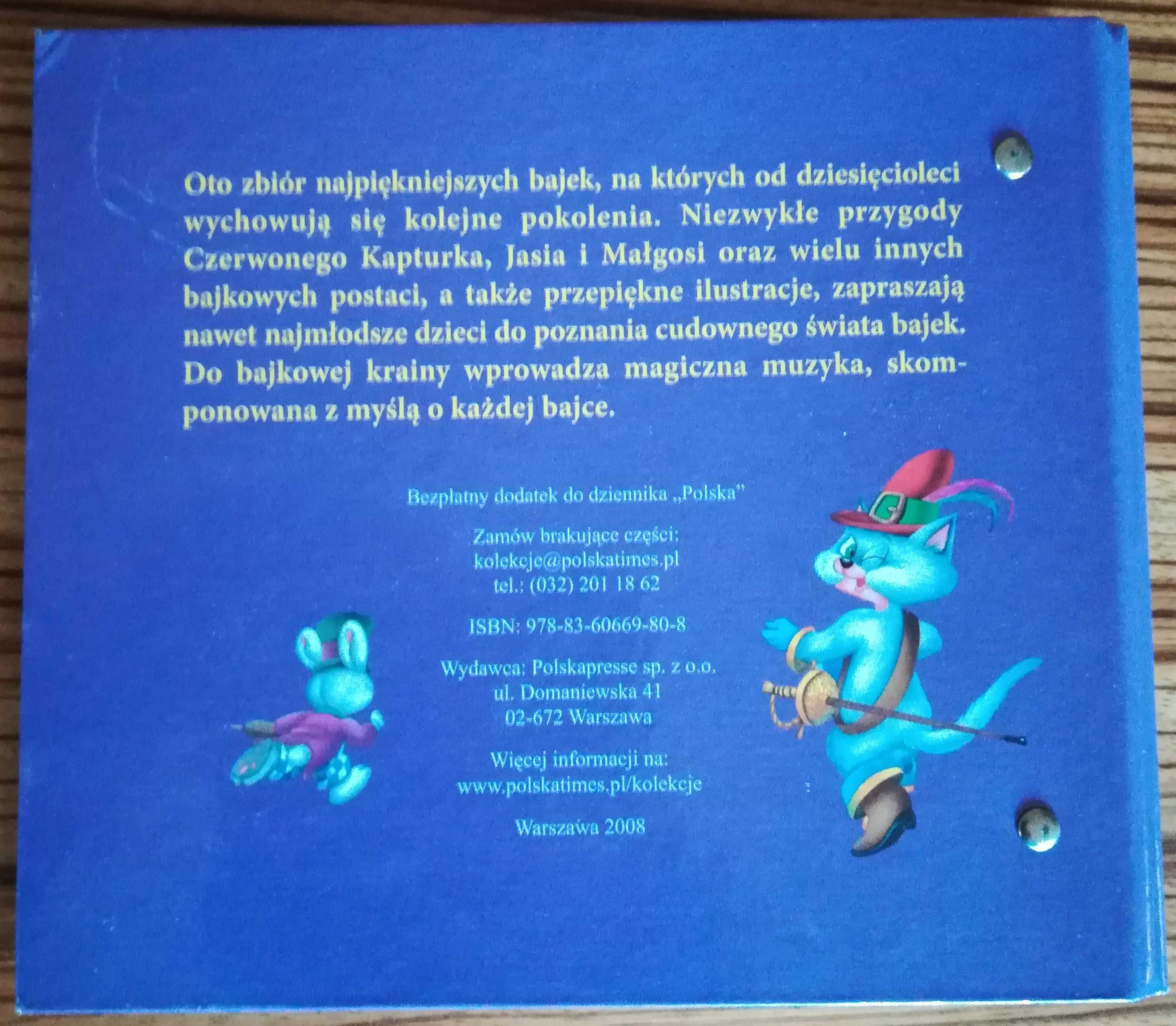 Bajkowa Kraina zbiór bajek 12 skrócone wersje i utwory do bajek na CD