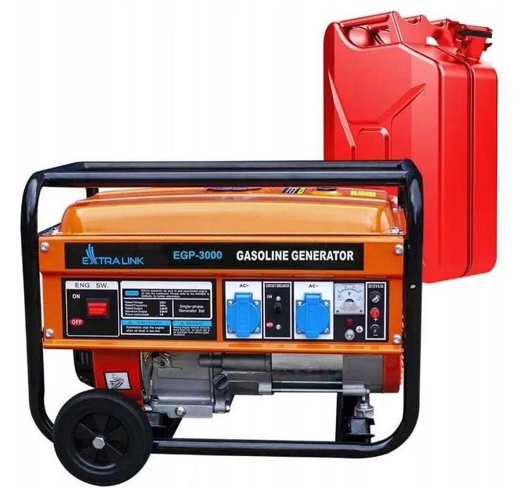 Генератор бензиновий EXTRALINK Power 3000 3.0 кВт 4-тактний однофазний