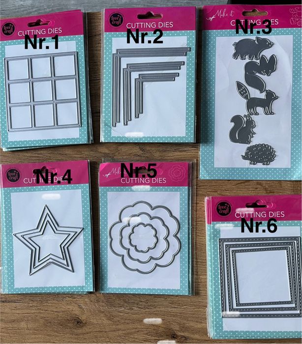 Wykrojniki do scrapbookingu