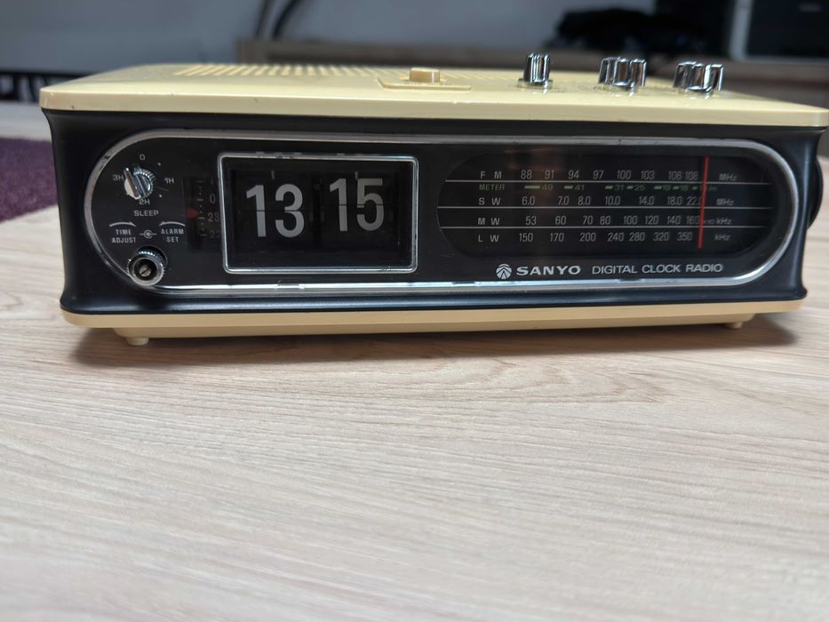 Zegarek Klapkowy Sanyo Japan retro
