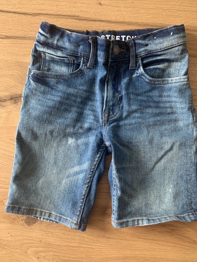 H&M spodenki jeansowe rozm 122