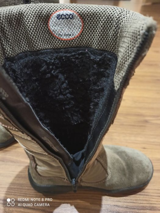 Сапожки ecco для дівчинки, сапоги зимние, ботинки, дутики ессо