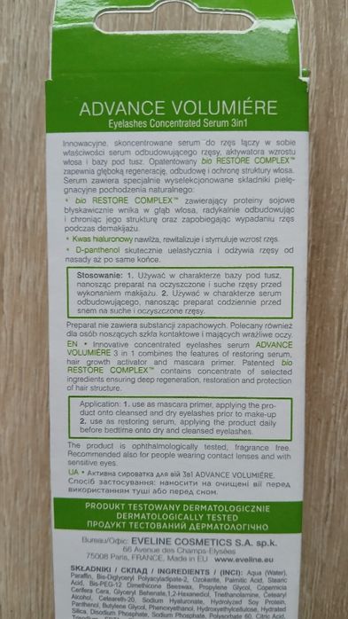 Eveline Cosmetics 3w1 skoncentrowane serum do rzęs