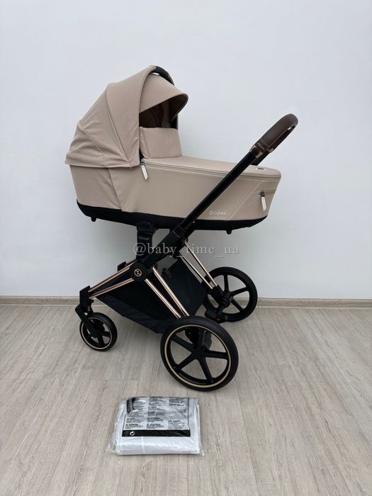 Cybex Priam 4.0 Cozy Beige коляска Сайбекс Пріам
