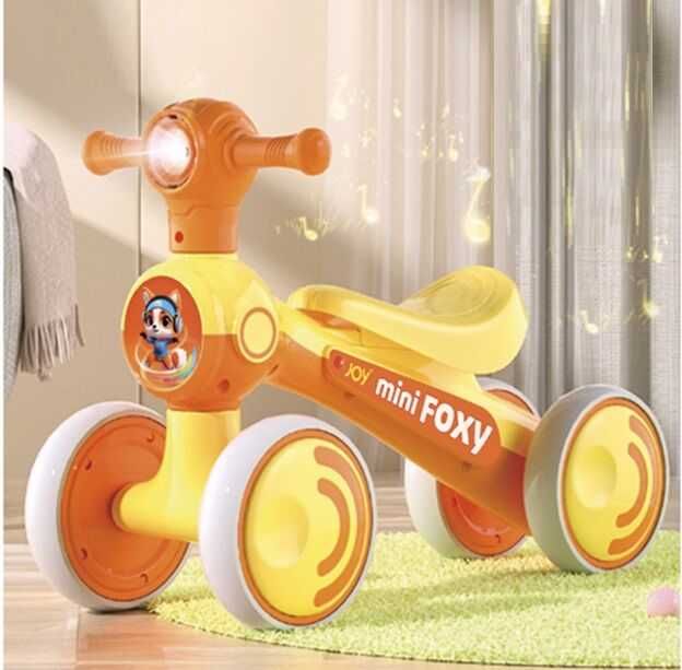 Велобіг JOY 4-х колісний, колеса EVA, підсвітка, українська озвучка