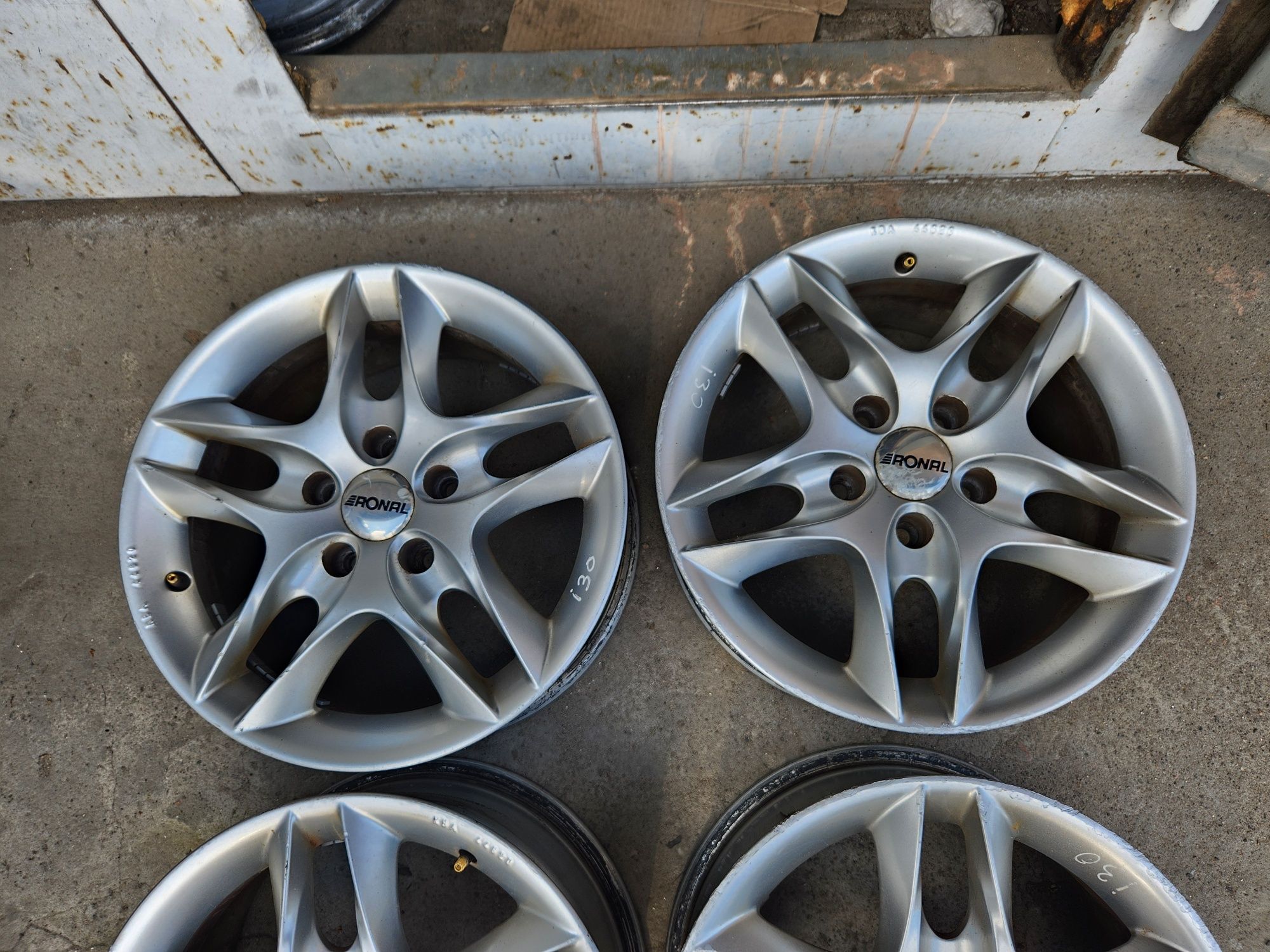 503*Німецькі диски Ronal r16 5×114.3 Nissan Kia Huyndai Renault Mazda
