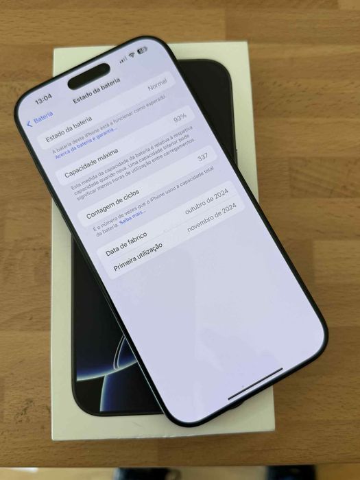 Iphone 16 pro max 512gb cinza desbloqueado(ACEITO RETOMA)