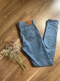 Spodnie jeansy M Levi W27 L 32 Super Skinny 710