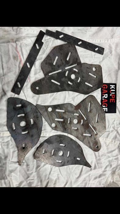 Пластины усиление крепления подрамника Е36