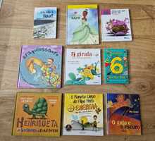Vários livros infantis (6-10 anos) (4-5 euros cada)