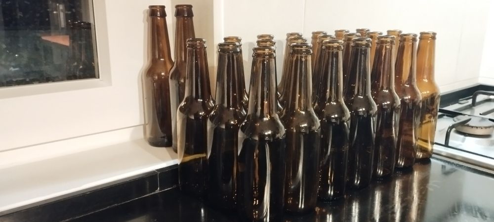 Garrafas vazias para cerveja 33 cl