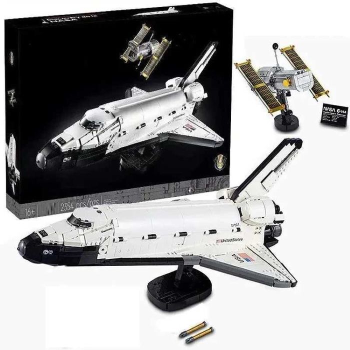 Конструктор NASA Space Shuttle Discovery схожий на Lego 2354 деталі