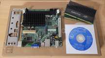 Płyta główna Mini-ITX Intel Atom D510M0 + Ram 4GB