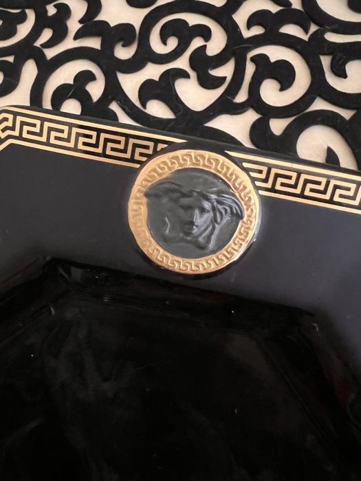 Popielnica Rosenthal Versace Gorgona black 24cm