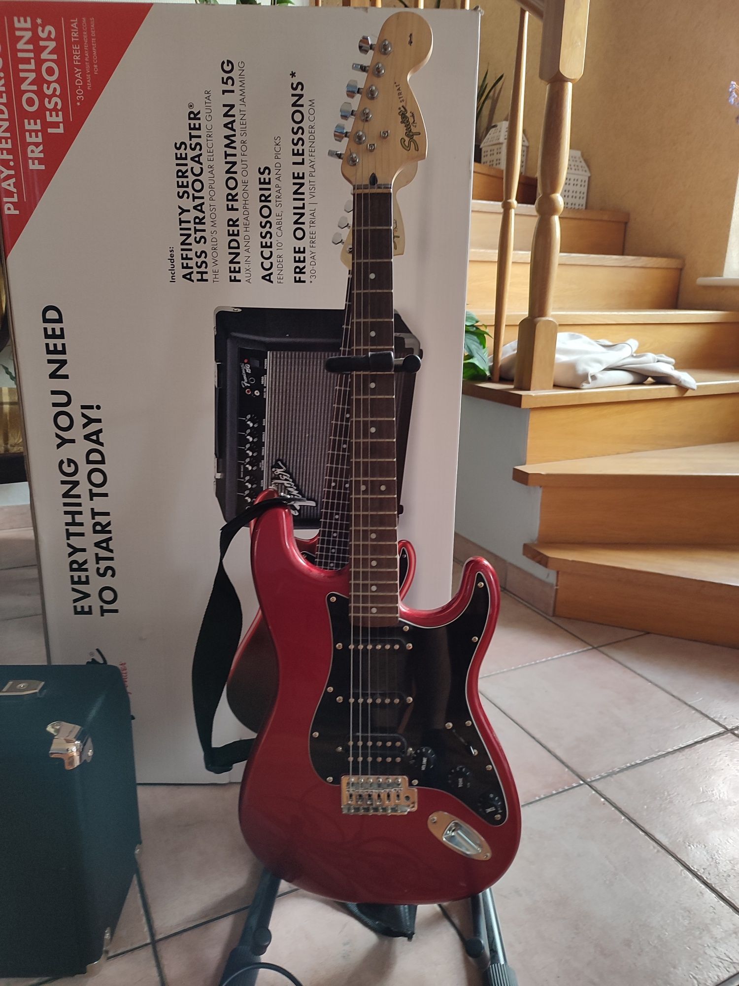 Fender Gitara elektryczna + piecyk